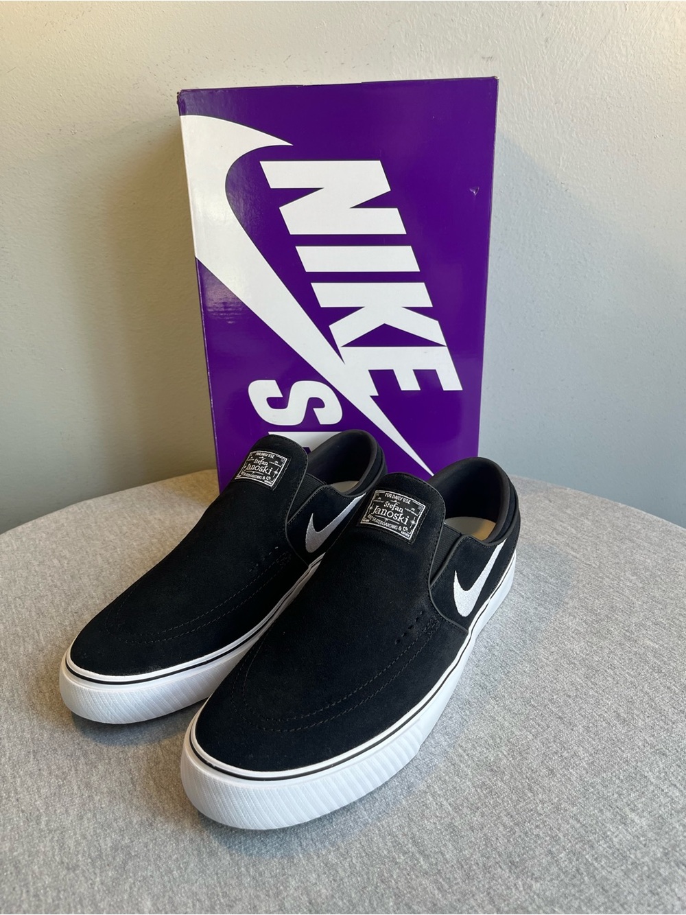 Nike SB Zoom Janoski+ Slip Black White Men's Shoe Size 11 FN5893 001 - Picture 9 of 12